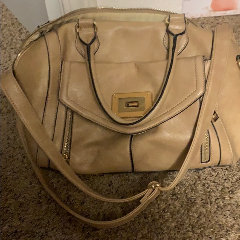 Nice leather light brown purse